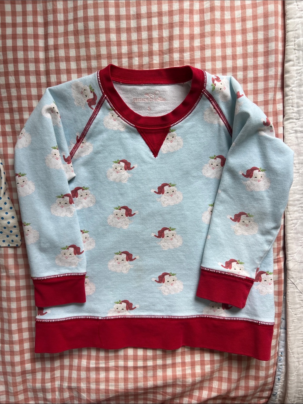 James and Lottie Santa Sweatshirt